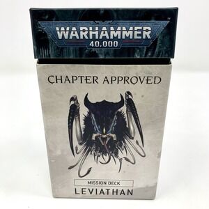 Warhammer 40K Chapter Approved Leviathan Mission Deck